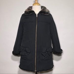 Lili Gaufrette Reversible Faux Fur Winter Coat - 6